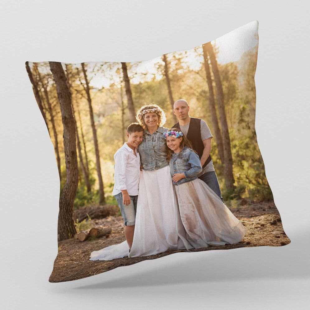 Almohadón 36x36 personalizado con foto - 0