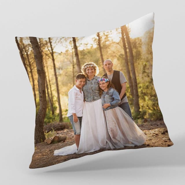 Almohadón 36x36 personalizado con foto