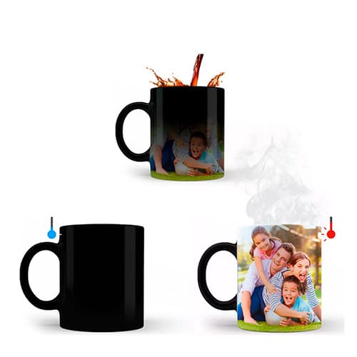 Taza mágica personalizada con foto