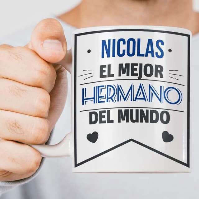 Taza cerámica El mejor Hermano del mundo