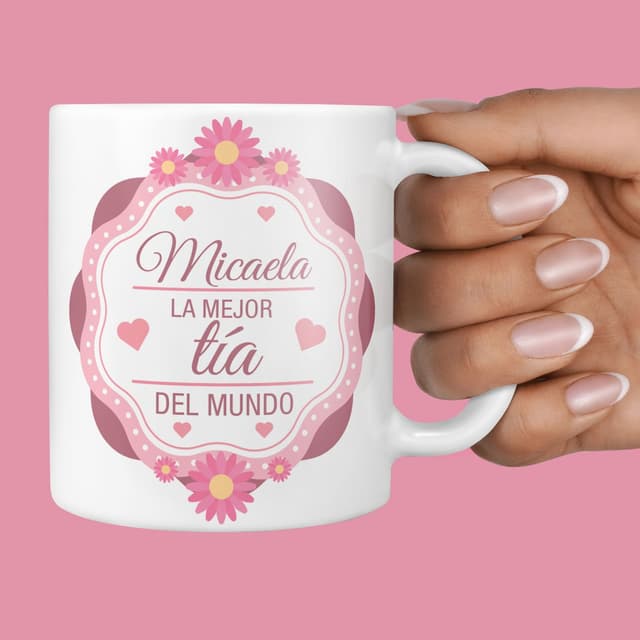 Taza cerámica La mejor tía del mundo