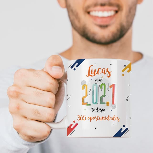 Taza cerámica personalizada 365 oportunidades
