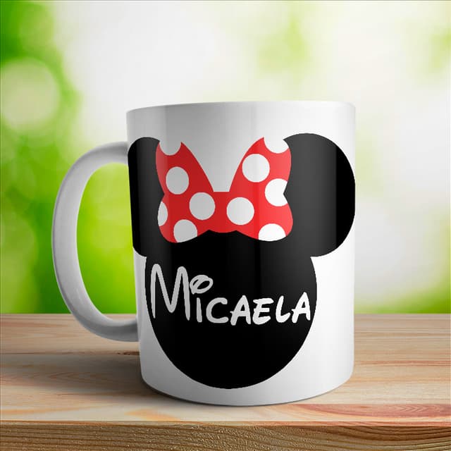 Taza Minnie personalizada