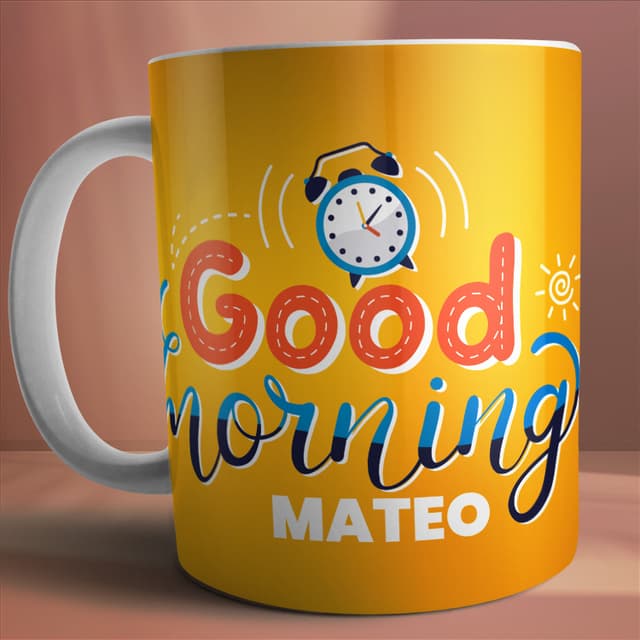 Taza para arrancar el dia 