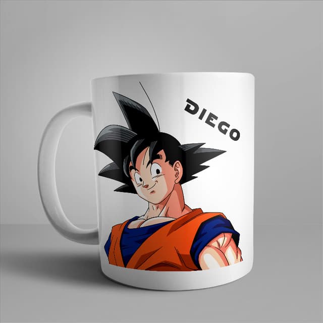 Taza de Goku personalizada