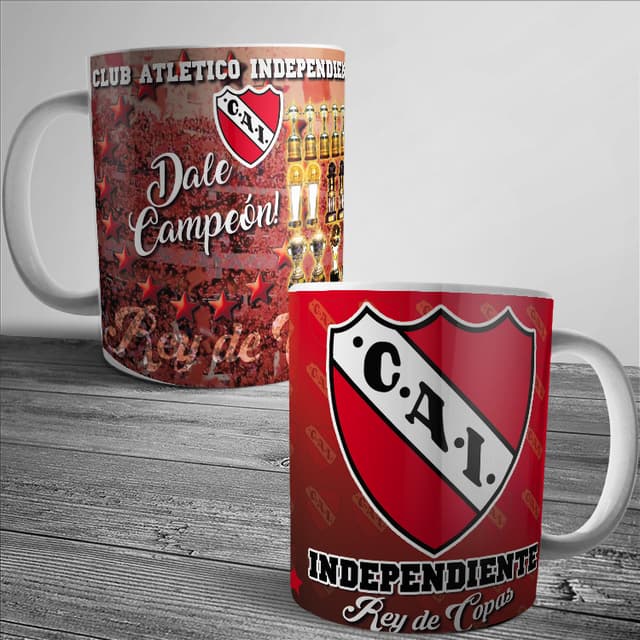 Taza de independiente