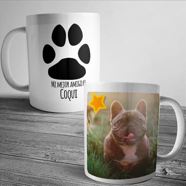 Taza de perros personalizadas