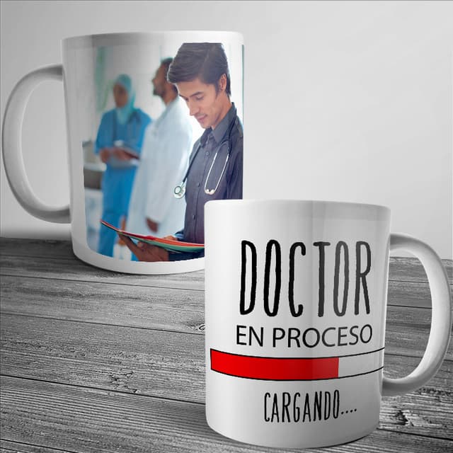Taza doctor en progreso