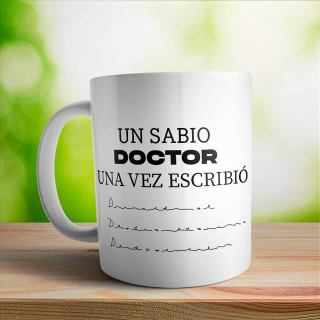 Taza un sabio doctor