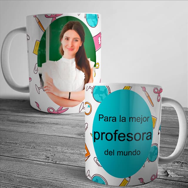 Taza la mejor profesora del mundo