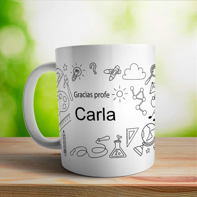 Taza gracias Profe