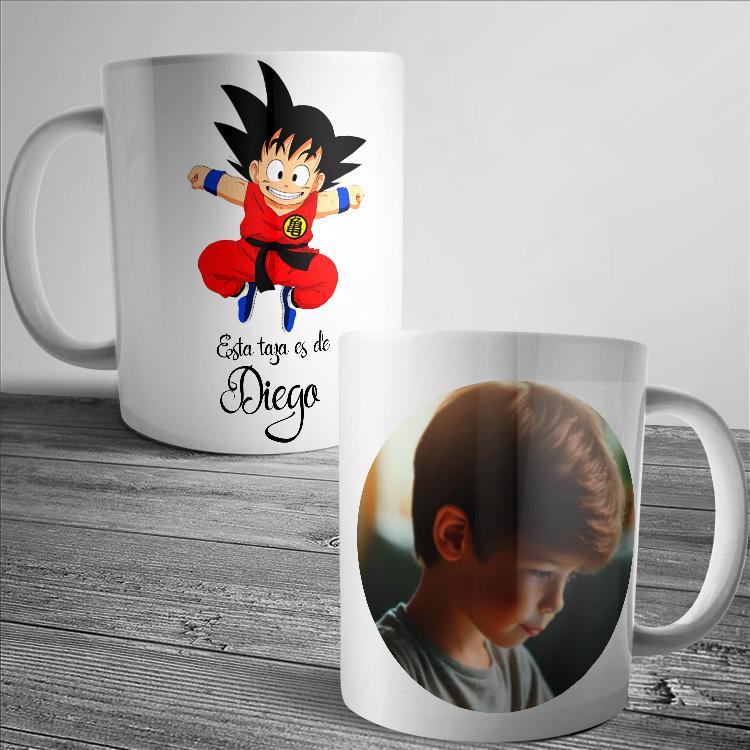 Taza personalizada Goku chico - 0